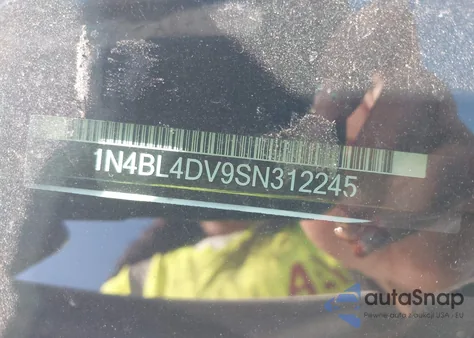 2025 Nissan Altima Sv Fwd z USA, uszkodzony, nr VIN 1N4BL4DV9SN312245